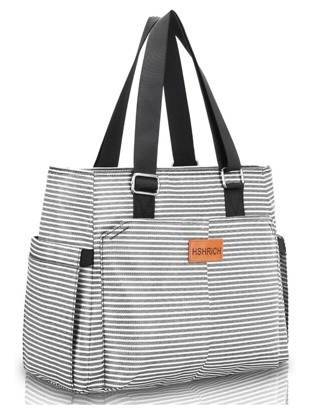 Insulated Lunch Bag Tote 12L Leak Resistant Aluminum Liner for Work